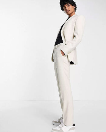 Light Beige Men Suit
